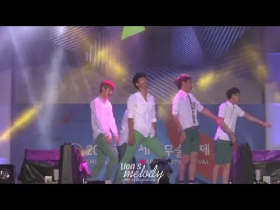 [fancam]130906 충주 무술 축제 빅스(vixx) - 다칠 준비가 돼 있어(on & on) ver.단체 - YouTube