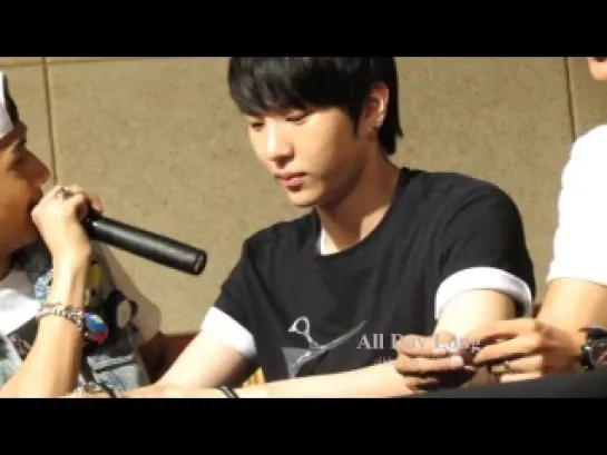 [fancam] 130808 Leo @ Daejeon Fansign