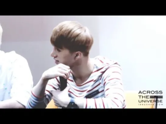 [fancam]130805 Ken @ Myeongdong Fansign