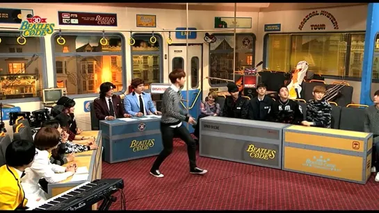 [BTS] 140210 VIXX - Mnet Beatles Code 3D (Unreleased Clip)