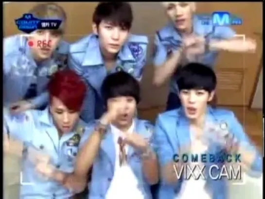 120816 VIXX Back Stage @ M!Countdown