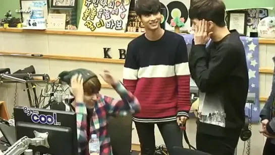 131211 VIXX in studio Super Junior Ryeowook KTR