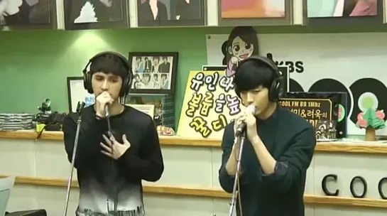 131212 VIXX - 대답은 너니까 (Only U) [Live] @ Jang Yoonju's Rooftop Radio