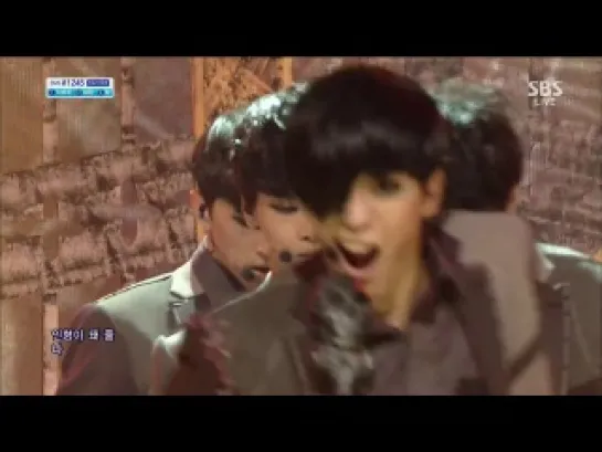 131124 VIXX - Intro + Voodoo @ SBS Inkigayo