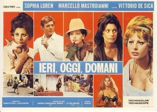 Ieri, oggi, domani (1963) 720p.