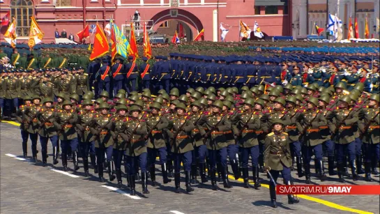 Парад Победы на Красной площади — Россия 1