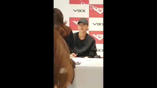 [event] 161211 Pony fansign VIXX LEO