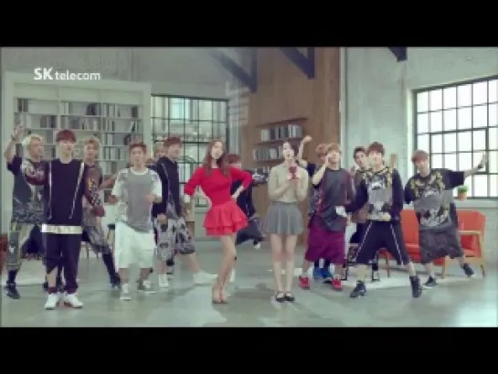 [VIDEO] 131008 EXO @ SK LTE CF