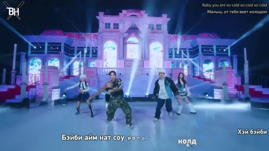 [KARAOKE] KAI, SEULGI, JENO, KARINA  - Hot & Cold (рус. саб)