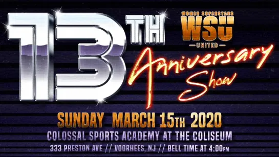 WSU 13th Anniversary Show (2020.03.15)