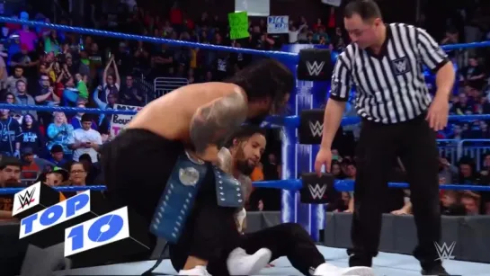 Top 10 SmackDown LIVE moments_ WWE Top 10, January 2, 2018