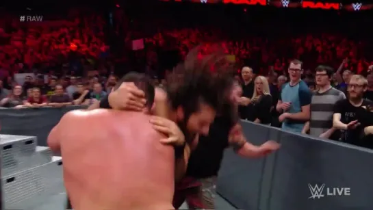 Roman Reigns  Seth Rollins vs. Bray Wyatt  Samoa Joe_ Raw, May 22, 2017