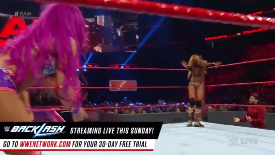 Sasha Banks vs. Alicia Fox_ Raw, May 15, 2017