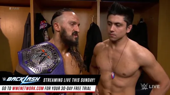 Neville wants TJP to finish Austin Aries on 205 Live_ Raw, May 15, 2017