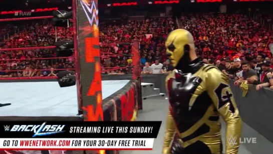 Goldust turns on R-Truth_ Raw, May 15, 2017