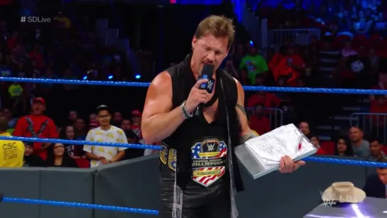 AJ Styles, Chris Jericho and Kevin Owens have a war of words_ SmackDown LIVE, Ma