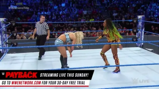 Naomi vs. Charlotte Flair - SmackDown Womens Championship Match_ SmackDown LIVE