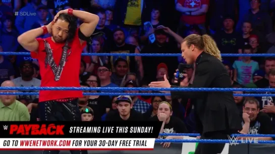 Dolph Ziggler crashes Shinsuke Nakamuras interview_ SmackDown LIVE, April 25, 2