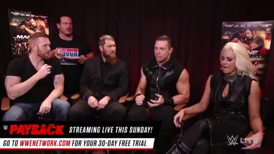 The Miz joins the cast of The Marine 5_ Battleground to discuss their chemistry_