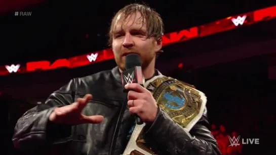 The Miz incites Dean Ambrose on the Miz TV set_ Raw, April 17, 2017