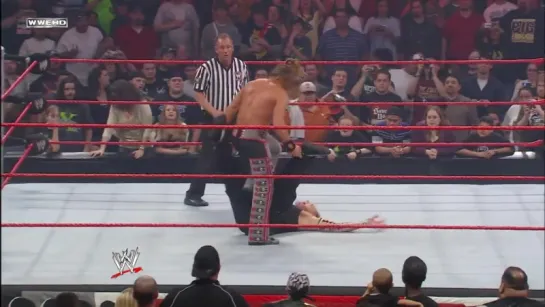 Shawn Michaels vs. Jeff Hardy_ Raw, Feb. 11, 2008