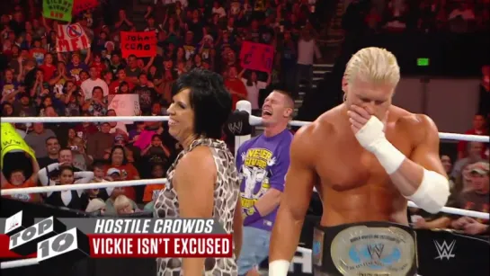 Hostile crowd reactions_ WWE Top 10