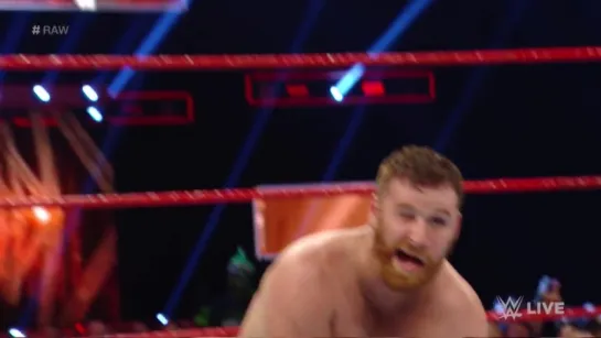 Sami Zayn vs. The Miz_ Raw, April 10, 2017