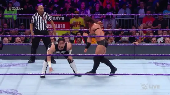 Mustafa Ali vs. Neville_ Raw, April 3, 2017