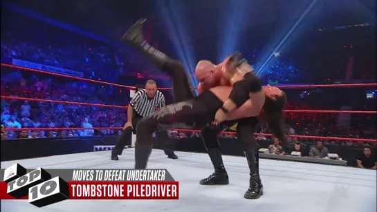 Dominating moves that defeated The Undertaker׃ WWE Top 10