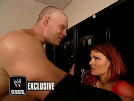 Lita & Kane backstage(WWE Bad Blood 13.06.2004)