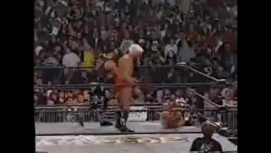 STING vs DDP vs Ric Flair vs Hulk Hogan (World Title Match) (WCW Spring Stampede 1999)