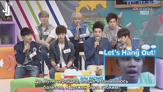 [140624] After School Club - After Show EP.77 (GOT7) [русс. саб]