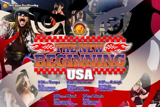 NJPW The New Beginning 2020 In USA (2020.01.30) - День 4