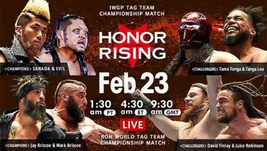 NJPW & ROH Honor Rising: Japan 2019 (2019.02.23) - День 2