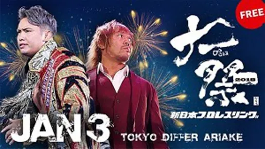 NJPW Big Pro-Wrestling Festival 2018 (2018.01.03)