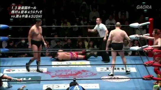 AJPW New Year Wars 2017 (2017.01.03) - День 2 (Часть 1)