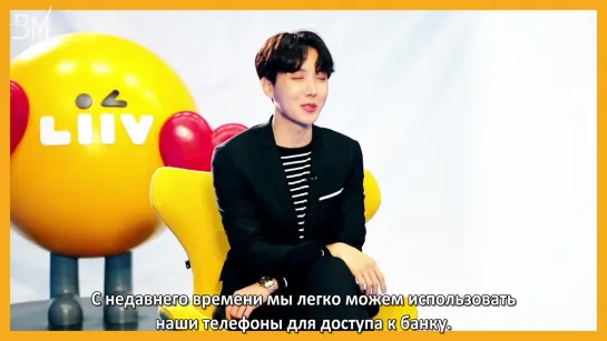 [RUS SUB][19.03.19] BTS x Liiv @ KB Kookmin Bank - J-Hope