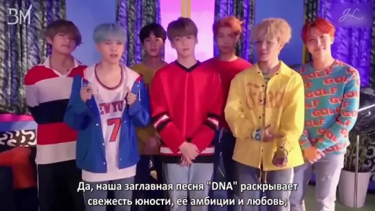 [RUS SUB][18.09.17] BTS Melon Greeting on "LOVE YOURSELF Her"