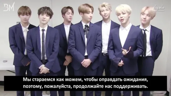 [RUS SUB][02.04.17] BTS Greeting message for "The WINGS Tour in Jakarta"