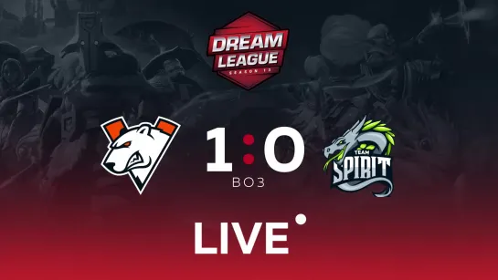 VP 1:0 Team Spirit, DreamLeague Major Quals WB Final bo3