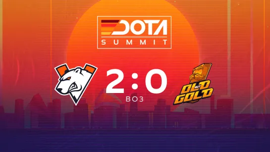 Virtus.pro 2:0 Old but Gold, bo3. Квалификации на Dota Summit 11