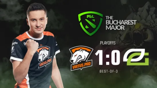 Virtus.pro 1:0 OpTic Gaming, bo3. The Bucharest Major 2018