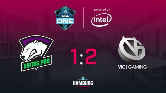 Virtus.pro 1:2 Vici Gaming. bo3