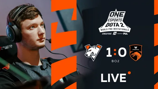 VP 1:0 TNC Predator, bo2. Групповая стадия One Esports Dota 2