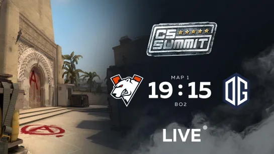 Virtus.pro 1-0 OG, bo2. CS Summit 5 Group Stage