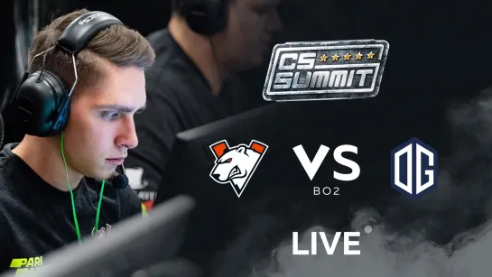 Virtus.pro vs OG, CS Summit 5 Group Stage bo2