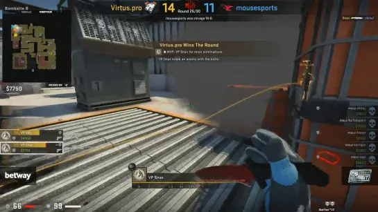 Virtus.pro 0-1 Mousesports, bo2. CS Summit 5 Group Stage