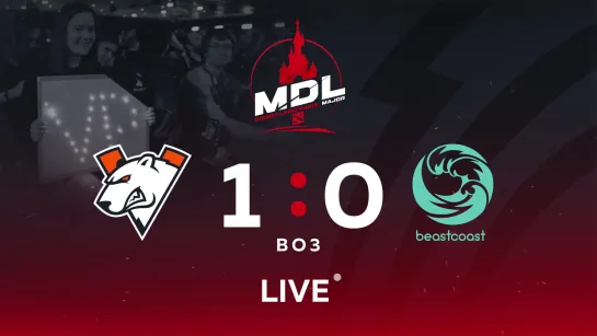 Virtus.pro 1-0 Beastcoast MDL Disneyland Paris Major Групповая стадия