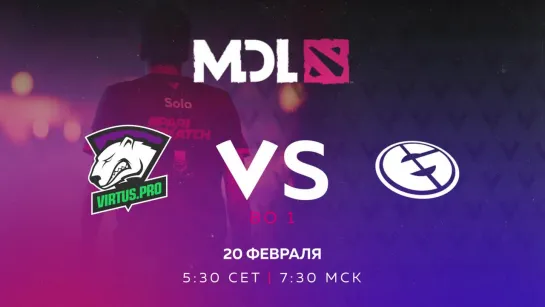 Virtus.pro vs Evil Geniuses, bo1. Групповая стадия MDL Macau 2019