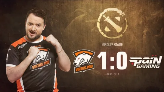 Virtus.pro 1:0 pain Gaming